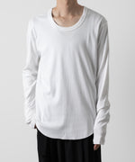 画像をギャラリービューアに読み込む, 【ATTACHMENT】ATTACHMENT アタッチメントのSVIN CO RIB O-NECK L/S TEE - WHITE 公式通販サイトsession福岡セレクトショップ
