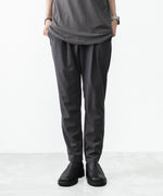 画像をギャラリービューアに読み込む, ATTACHMENT アタッチメントのWO/TA STRETCH TRO REGULAR FIT EASY TROUSERS - D.GRAYの公式通販サイトsession福岡セレクトショップ
