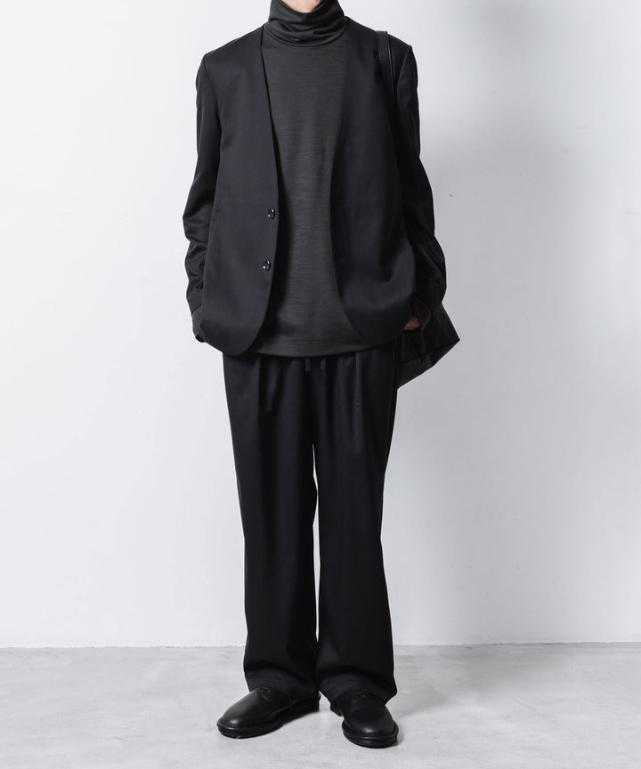 ATTACHMENT / EXCLUSIVE ITEM アタッチメントのWO/NYスムース ハイネックカットソー L/S - D.GRAYの公式通販サイトsession福岡セレクトショップ