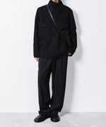 画像をギャラリービューアに読み込む, ATTACHMENT アタッチメントのCO NIDOM CLOTH M-43 JACKET - BLACKの公式通販サイトsession福岡セレクトショップ
