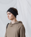 【 ATTACHMENT 】CASHMERE　KNIT HAIR BAND - D.GRAY