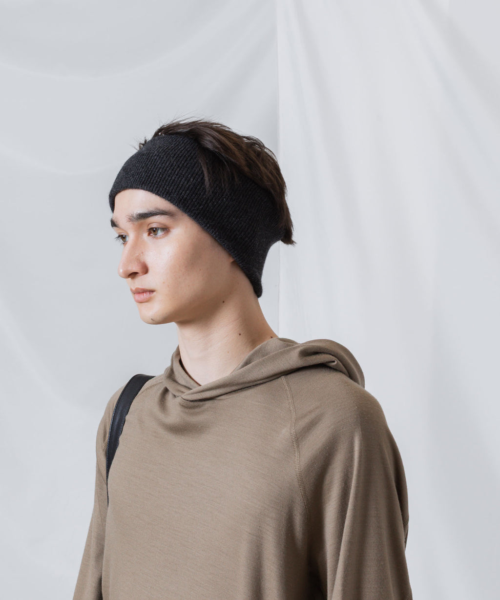ATTACHMENT アタッチメントのCASHMERE　KNIT HAIR BAND - D.GRAYの公式通販サイトsession福岡セレクトショップ