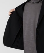 画像をギャラリービューアに読み込む, ATTACHMENT アタッチメントのNY/CO STRETCH JERSEY 2B JACKET - BLACK 公式通販サイトsession福岡セレクトショップ
