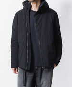 画像をギャラリービューアに読み込む, ATTACHMENT / EXCLUSIVE ITEMアタッチメントのNY 2WAY STRECH ROUND ZIP HOODED JACKET - BLACKの公式通販サイトsession福岡セレクトショップ
