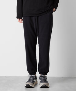 ATTACHMENT アタッチメントのPOLARTEC FLEECE TRAINING TROUSERS - BLACK 公式通販サイトsession福岡セレクトショップ