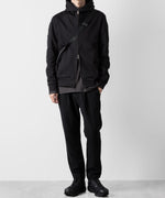 画像をギャラリービューアに読み込む, ATTACHMENT アタッチメントのPE STRETCH DOUBLE CLOTH REGULAR FIT EASY TROUSERS - BLACK 公式通販サイトsession福岡セレクトショップ
