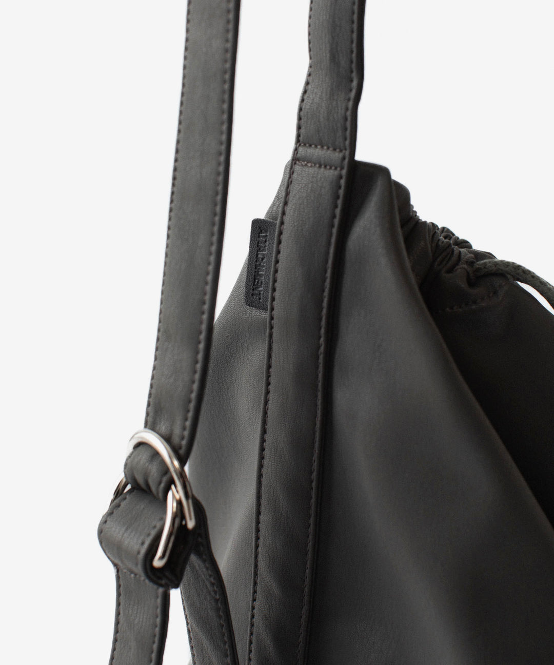 ATTACHMENT アタッチメントのSYNTHETIC LEATHER BUCKET BAG - GRAYの公式通販サイトsession福岡セレクトショップ