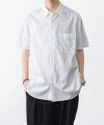 画像をギャラリービューアに読み込む, ATTACHMENT アタッチメントの140/2 GIZA BROAD S/S SHIRT - WHITEの公式通販サイトsession福岡セレクトショップ
