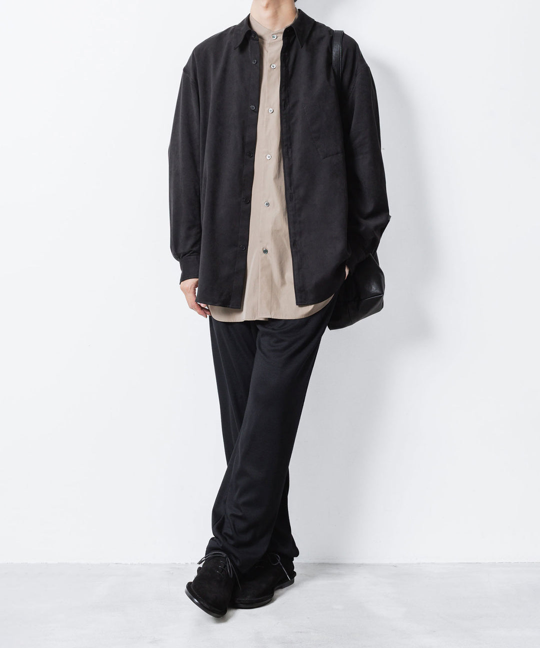 ATTACHMENT アタッチメントの140/2 GIZA BROAD BANDCOLLAR L/S SHIRT - CAMELの公式通販サイトsession福岡セレクトショップ