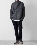 画像をギャラリービューアに読み込む, ATTACHMENT アタッチメントの別注SOLOTEX DOUBLE CLOTH REGULAR FIT EASY TROUSERS - NAVYの公式通販サイトsession福岡セレクトショップ
