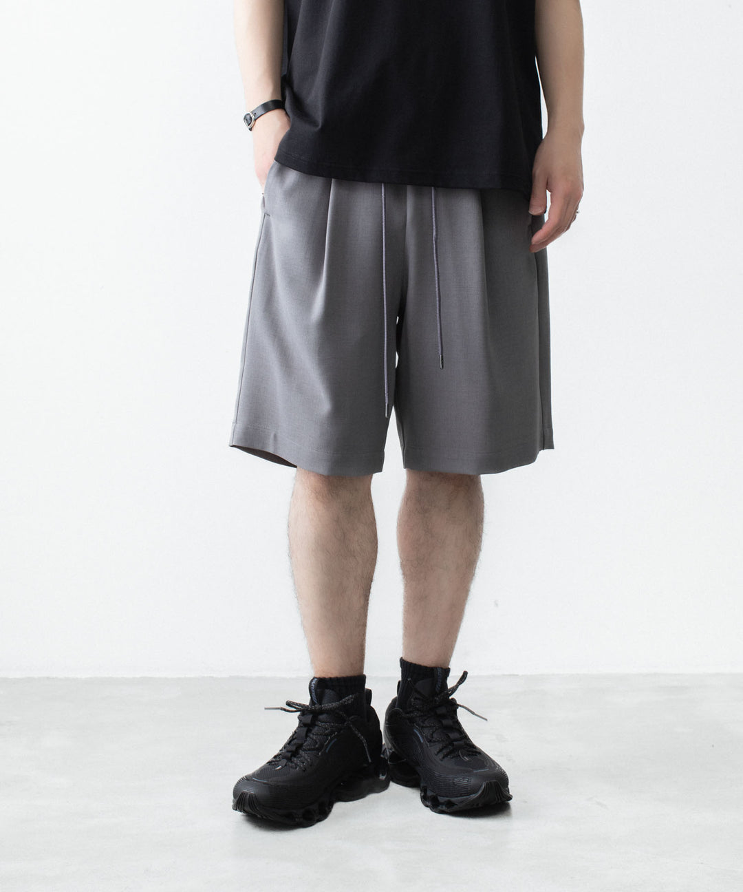ATTACHMENT / EXCLUSIVE ITEMアタッチメントのPE LIGHT TROPICAL EASY SHORTS - L.GRAYの公式通販サイトsession福岡セレクトショップ