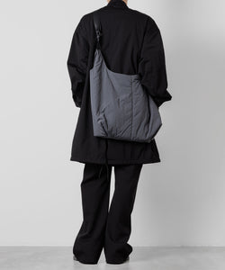 【ATTACHMENT】ATTACHMENT アタッチメントのCO/PE DOUBLE KNIT THREE DIMENSIONAL WIDE PANTS - BLACK 公式通販サイトsession福岡セレクトショップ