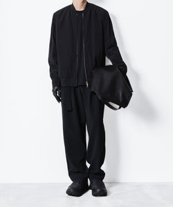 ATTACHMENT /アタッチメント】CO/NY WEATHER CLOTH MA-1 - BLACK
