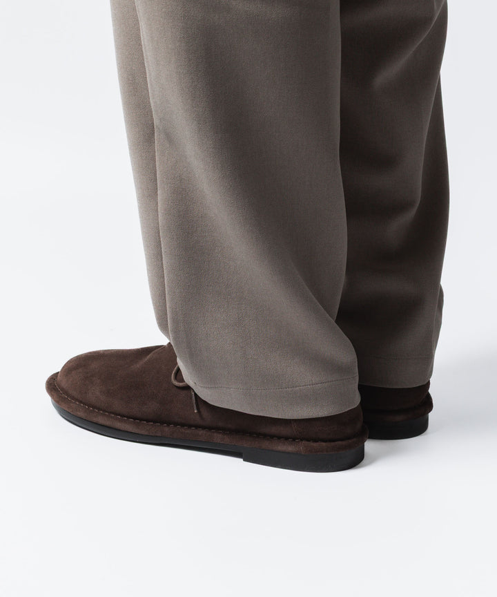 ATTACHMENT アタッチメントのCOW LEATHER SUEDE BABOUCHE - BROWNの公式通販サイトsession福岡セレクトショップ