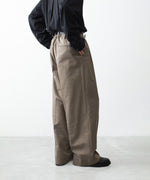 画像をギャラリービューアに読み込む, ssstein(シュタイン)のCOTTON RAYON EASY LONG WIDE TROUSERS - BEIGEの公式通販サイトsession福岡セレクトショップ
