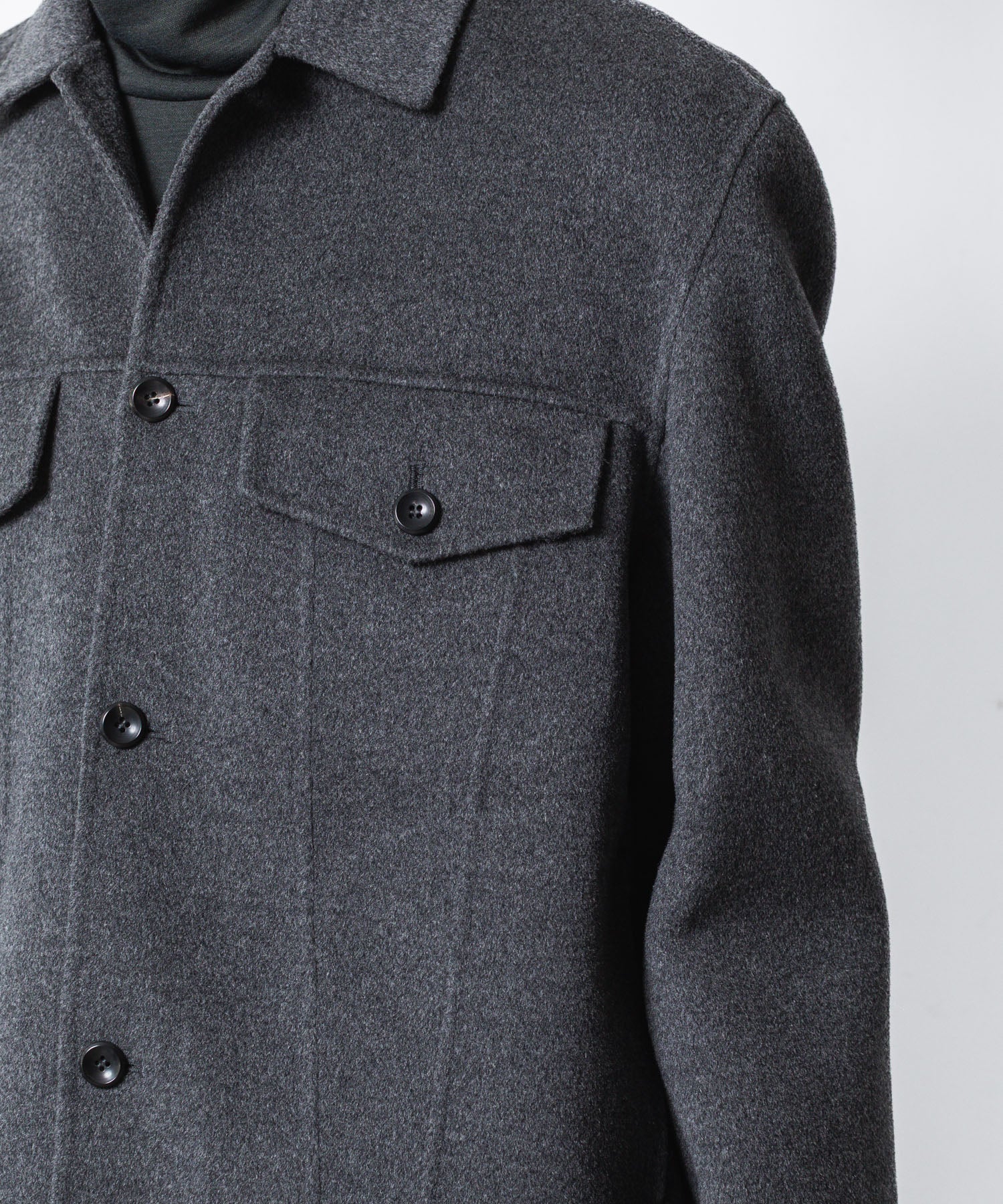 ATTACHMENT アタッチメントのWO/CA DOUBLE FACE BEAVER TRACKER JACKET - X.GRAYの公式通販サイトsession福岡セレクトショップ