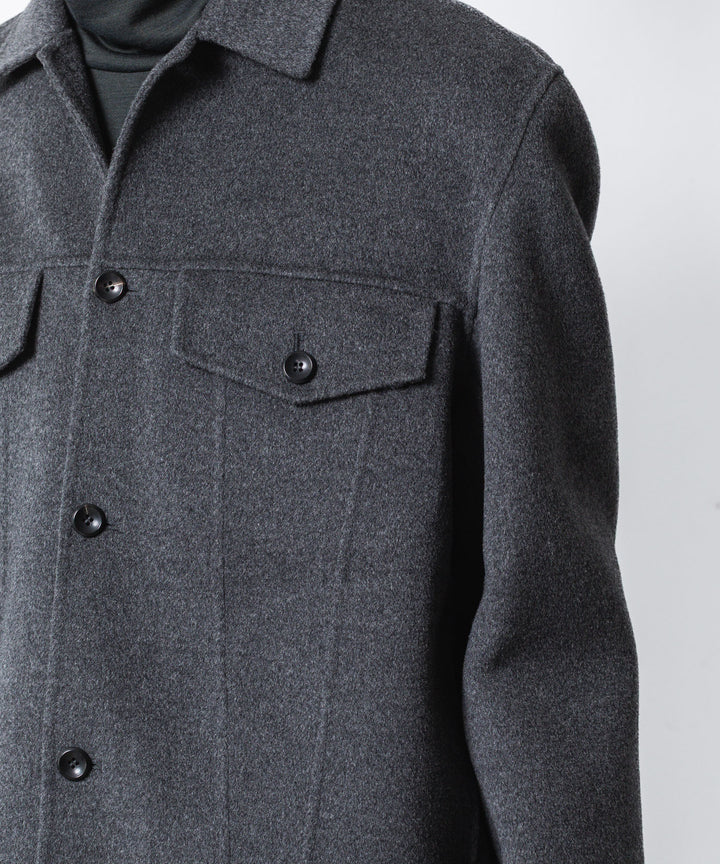 ATTACHMENT アタッチメントのWO/CA DOUBLE FACE BEAVER TRACKER JACKET - X.GRAYの公式通販サイトsession福岡セレクトショップ