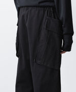 画像をギャラリービューアに読み込む, ATTACHMENT アタッチメントのCO NIDOM CLOTH M-43 FIELD TROUSERS - BLACKの公式通販サイトsession福岡セレクトショップ
