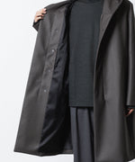 画像をギャラリービューアに読み込む, ATTACHMENT / EXCLUSIVE ITEMアタッチメントの2/90 SUPER120S MALTON ZIPUP HOODED COAT - D.GRAYの公式通販サイトsession福岡セレクトショップ
