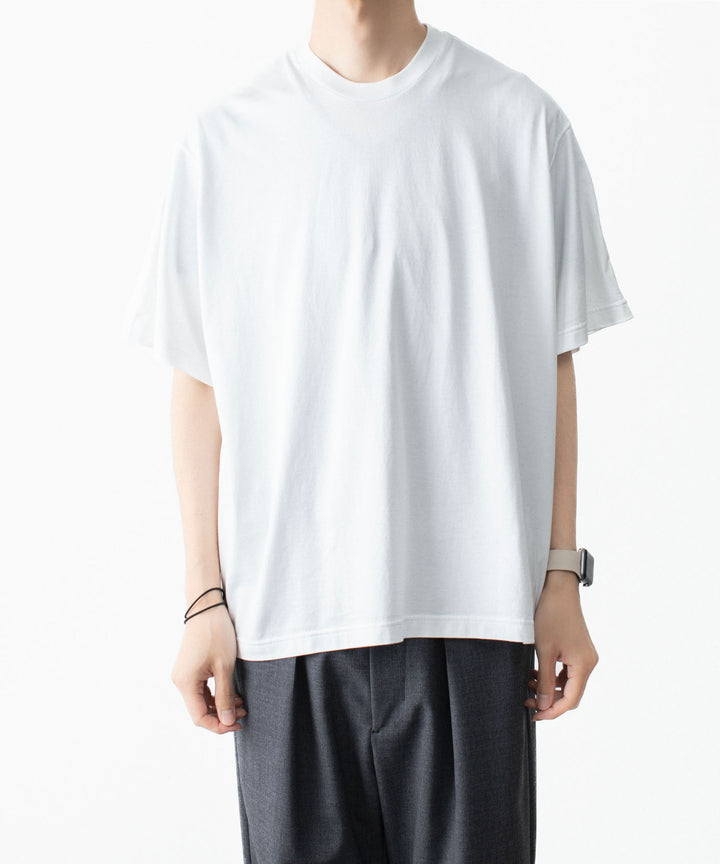 VEIN ヴェインの100/3 SUEDE JERSEY VESSEL S/S TEE - WHITEの公式通販サイトsession福岡セレクトショップ