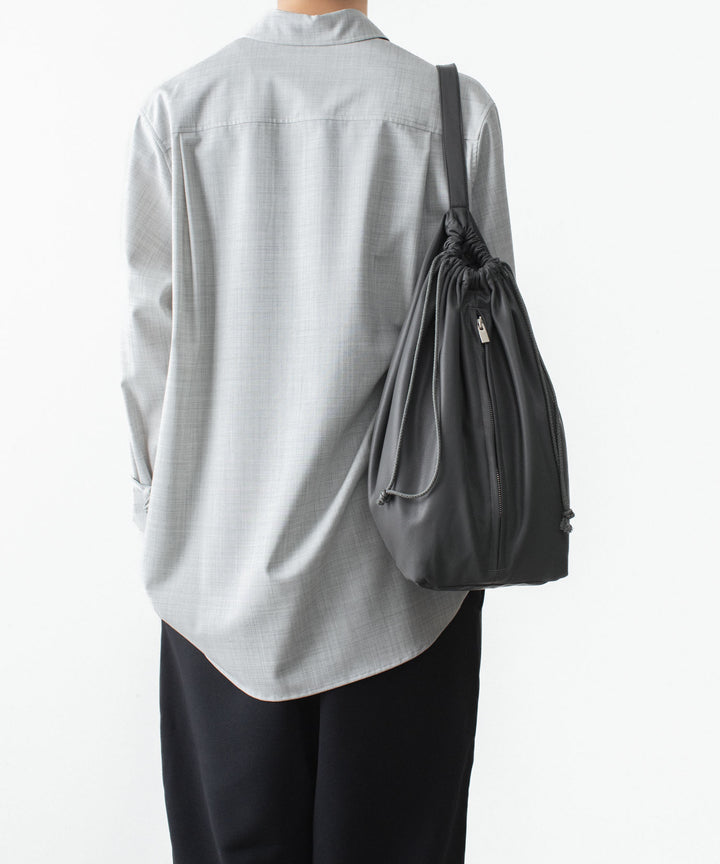 ATTACHMENT アタッチメントのSYNTHETIC LEATHER BUCKET BAG - GRAYの公式通販サイトsession福岡セレクトショップ