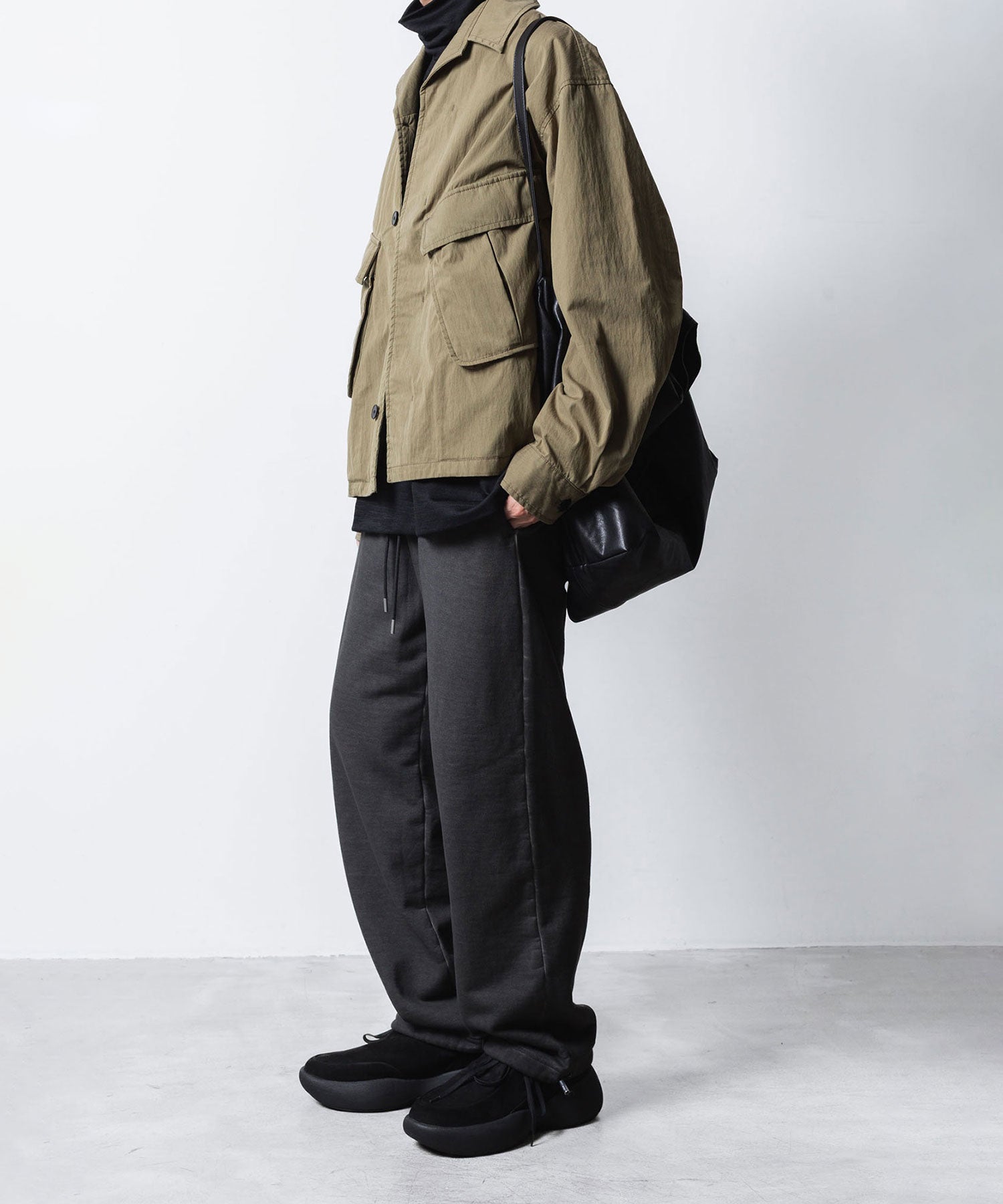 VEIN ヴェインのJUMBERCA TERRY COLD DYED SWEAT PANTS - GRAYの公式通販サイトsession福岡セレクトショップ