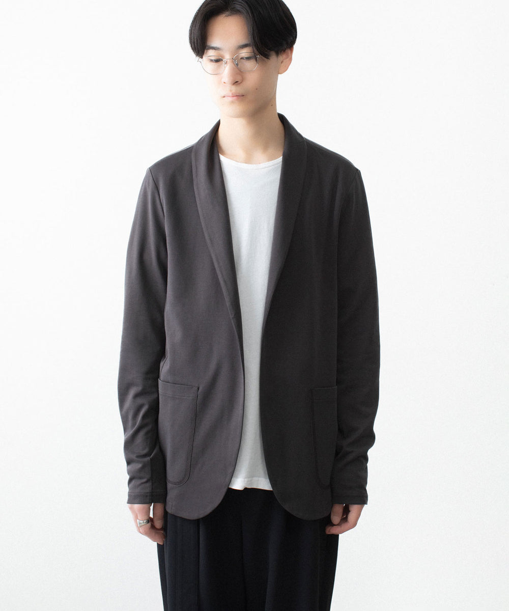 ATTACHMENT / EXCLUSIVE ITEMアタッチメントのCOTTON DOUBLE FACE STOLE CARDIGAN - D.GRAYの公式通販サイトsession福岡セレクトショップ