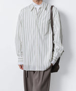 画像をギャラリービューアに読み込む, ATTACHMENT アタッチメントのCOTTON DOUBLE FACE SLIM FIT HIGHNECK L/S TEE - WHITEの公式通販サイトsession福岡セレクトショップ

