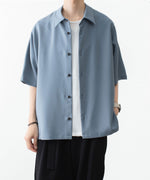 画像をギャラリービューアに読み込む, ATTACHMENT / EXCLUSIVE ITEMアタッチメントのPE LIGHT TROPICAL DOLMAN SLEEVE REGULAR COLLAR SHIRT S/S - L.BLUEの公式通販サイトsession福岡セレクトショップ
