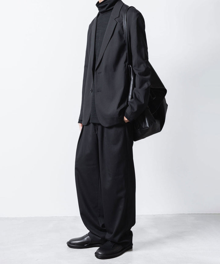ATTACHMENT アタッチメントのT/W/SI STRETCH GABARDINE 2B JKT - S.BLACKの公式通販サイトsession福岡セレクトショップ