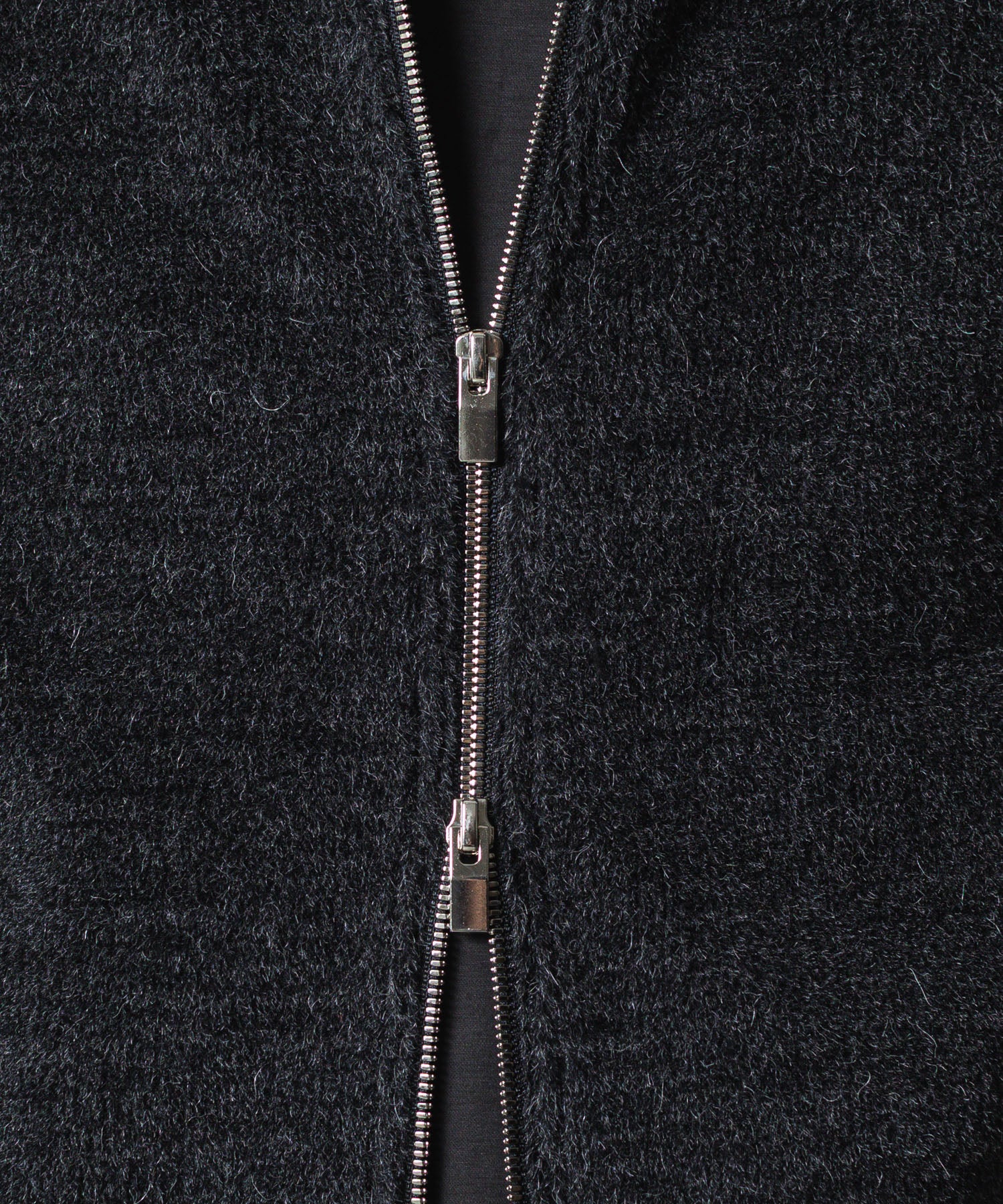 ATTACHMENT アタッチメントのWO/ALPACA BOA ZIP UP BLOUSON - D.GRAYの公式通販サイトsession福岡セレクトショップ