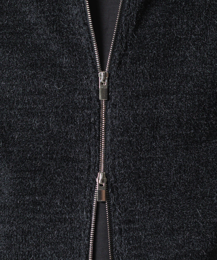 ATTACHMENT アタッチメントのWO/ALPACA BOA ZIP UP BLOUSON - D.GRAYの公式通販サイトsession福岡セレクトショップ
