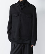 画像をギャラリービューアに読み込む, ATTACHMENT アタッチメントのWO/CA DOUBLE FACE BEAVER TRACKER JACKET - BLACKの公式通販サイトsession福岡セレクトショップ
