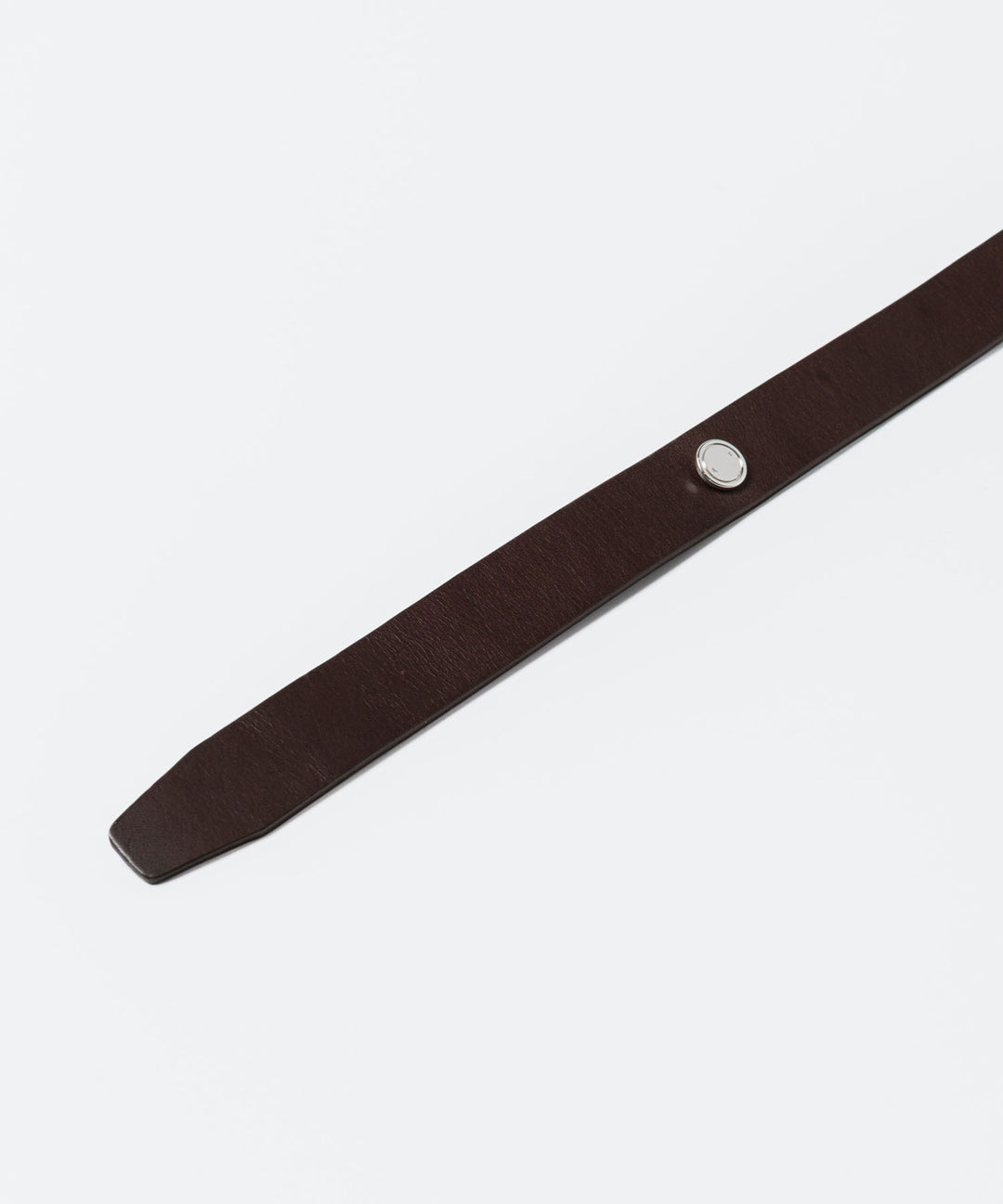 ATTACHMENT アタッチメントのCOW LEATHER BUCKLE LESS BELT - BROWNの公式通販サイトsession福岡セレクトショップ