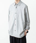 画像をギャラリービューアに読み込む, ATTACHMENT アタッチメントのWO/TA STRETCH TRO L/S SHIRT - X.GRAYの公式通販サイトsession福岡セレクトショップ
