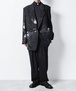 画像をギャラリービューアに読み込む, VEIN ヴェインのCO/WO PHOTO JACQUARD OVER JACKET - BLACKの公式通販サイトsession福岡セレクトショップ
