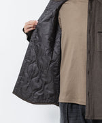 画像をギャラリービューアに読み込む, ATTACHMENT アタッチメントのRY/CO/SI FLANNEL PADDING L/S SHIRT - D.GRAYの公式通販サイトsession福岡セレクトショップ
