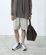 画像をギャラリービューアに読み込む, ATTACHMENT アタッチメントのWO/PE STRIPE EASY SHORTS - S.GRAYの公式通販サイトsession福岡セレクトショップ
