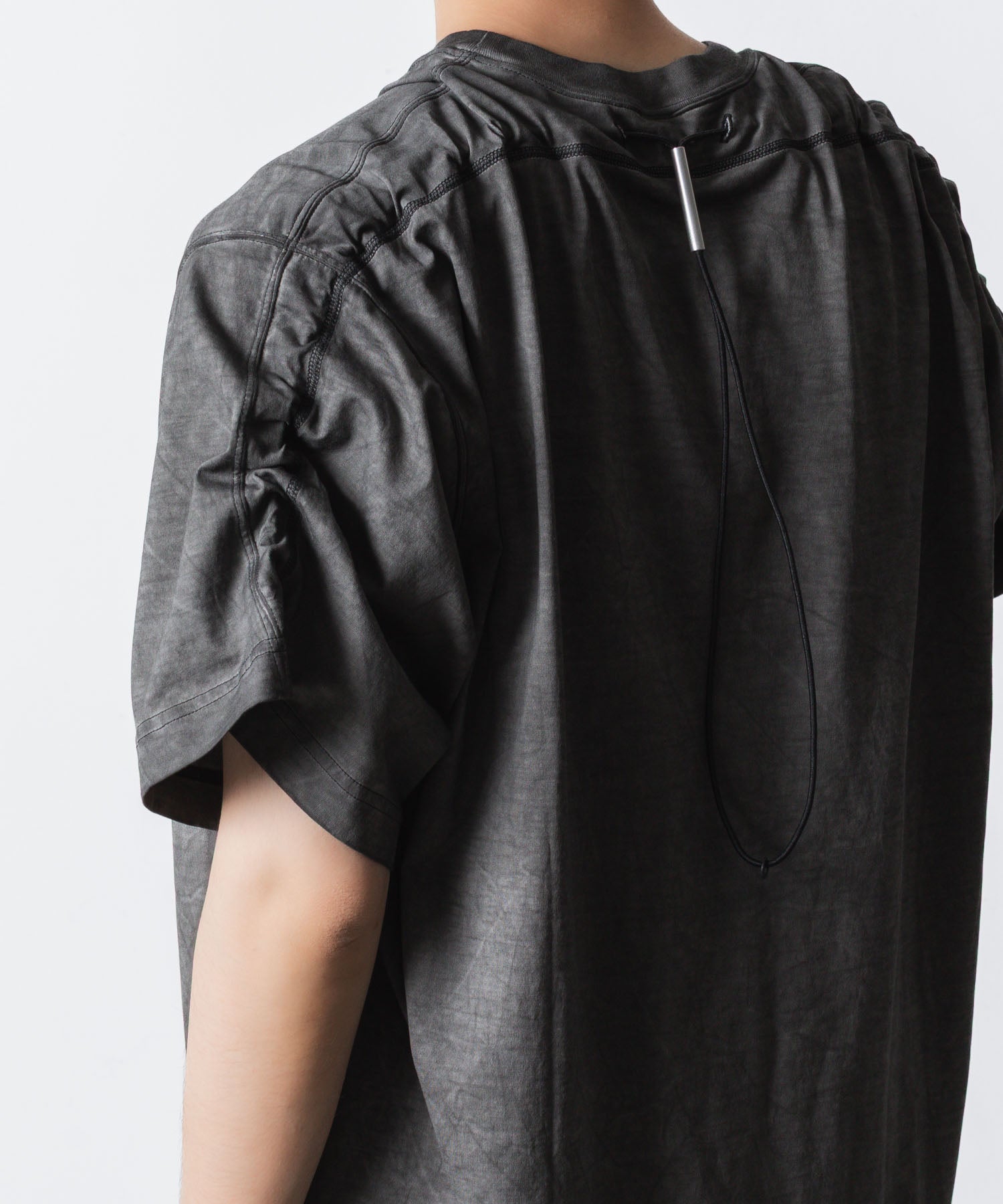 VEIN ヴェインの100/3 SUEDE JERSEY COLD DYED VESSEL S/S TEE - GRAYの公式通販サイトsession福岡セレクトショップ