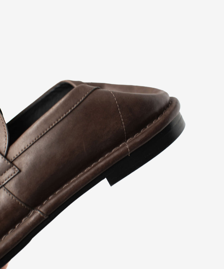 ATTACHMENT アタッチメントのSMOOTH LEATHER LOAFER - BEIGEの公式通販サイトsession福岡セレクトショップ