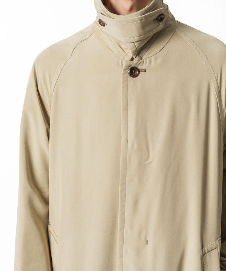 VEIN ヴェインのFIBRIL POPLIN PADDING BALMACAAN COAT - L.BEIGEの公式通販サイトsession福岡セレクトショップ