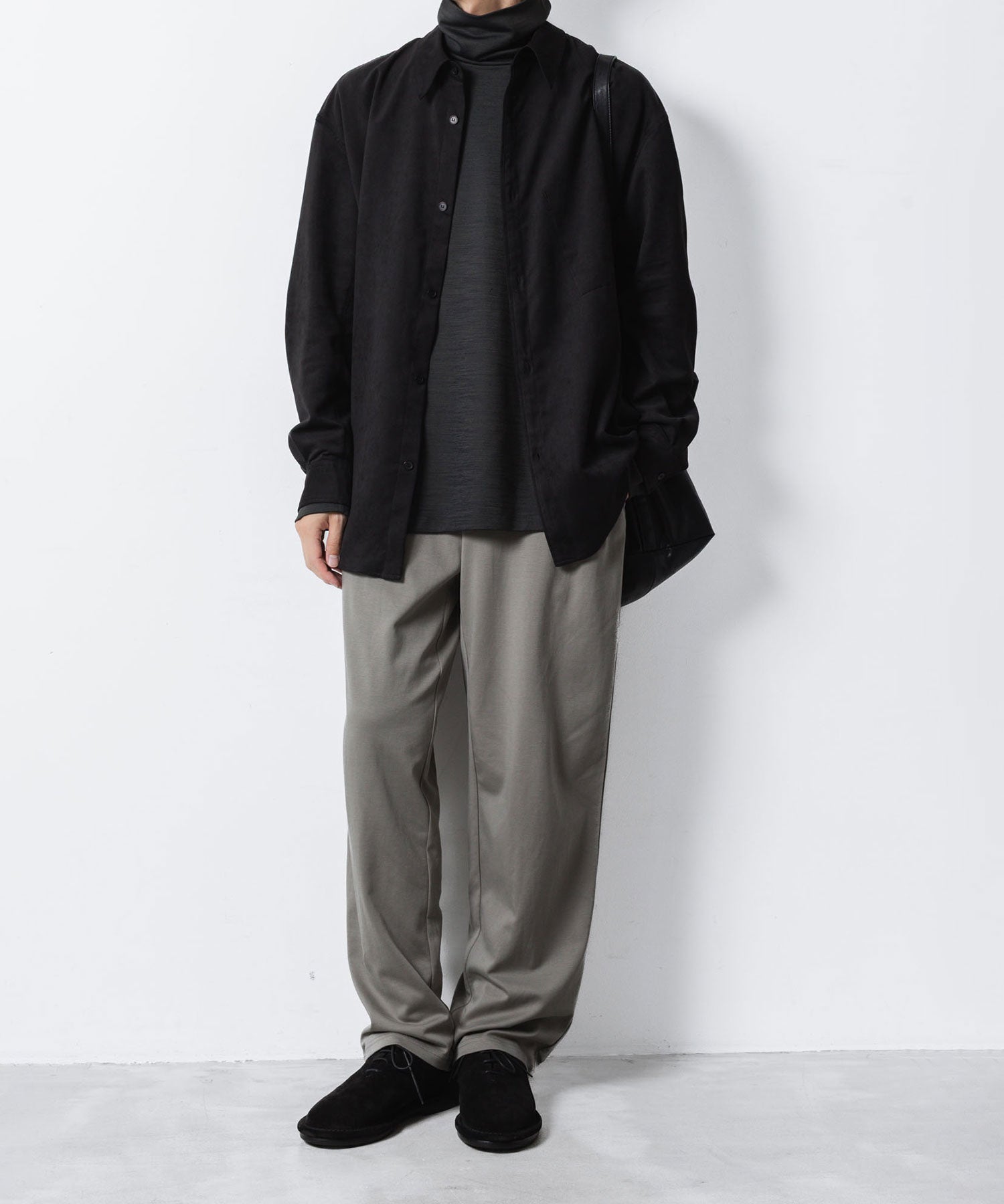 ATTACHMENT アタッチメントのCOTTON DOUBLE FACE LOUNGE TROUSERS - L.KH GRAYの公式通販サイトsession福岡セレクトショップ