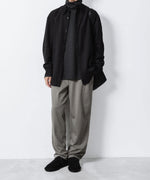 画像をギャラリービューアに読み込む, ATTACHMENT アタッチメントのCOTTON DOUBLE FACE LOUNGE TROUSERS - L.KH GRAYの公式通販サイトsession福岡セレクトショップ
