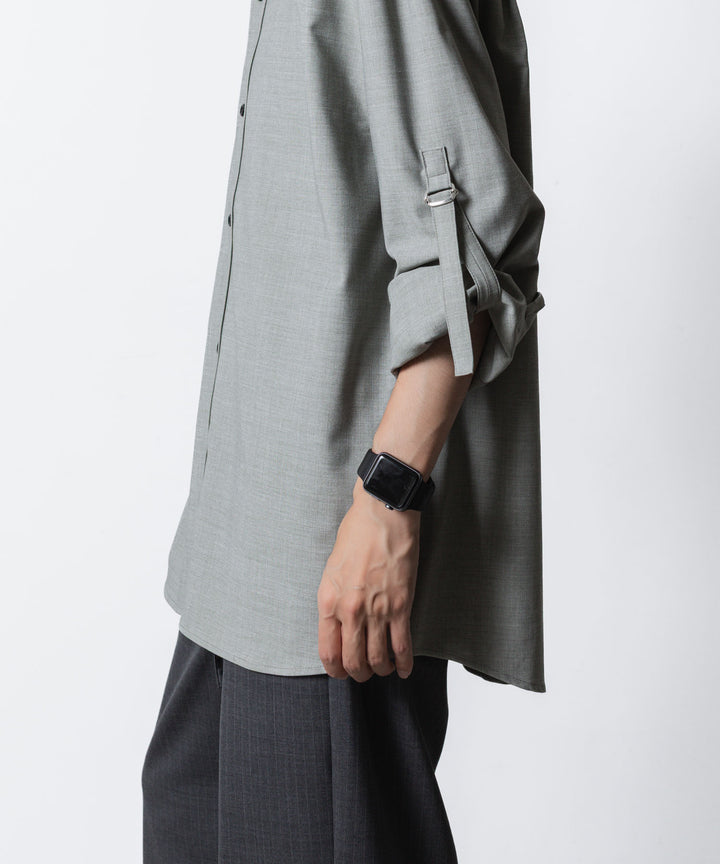 ATTACHMENT アタッチメントのPE/RY STRETCH TROPICAL STRAP SLEEVE L/S SHIRT - X.GREENの公式通販サイトsession福岡セレクトショップ