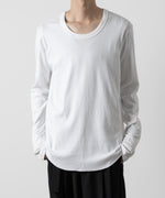 画像をギャラリービューアに読み込む, 【ATTACHMENT】ATTACHMENT アタッチメントのSVIN CO RIB O-NECK L/S TEE - WHITE 公式通販サイトsession福岡セレクトショップ
