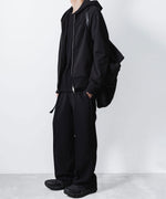 画像をギャラリービューアに読み込む, ATTACHMENT / EXCLUSIVE ITEMアタッチメントのCO STRECH TERRY ZIP UP HOODIE - BLACKの公式通販サイトsession福岡セレクトショップ
