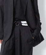 画像をギャラリービューアに読み込む, ATTACHMENT アタッチメントのT/W/SI STRETCH GABARDINE FLAP TROUSERS - S.BLACKの公式通販サイトsession福岡セレクトショップ
