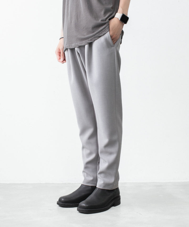ATTACHMENT アタッチメントのPE STRETCH DOUBLE CLOTH REGULAR FIT EASY TROUSERS - L.GRAYの公式通販サイトsession福岡セレクトショップ