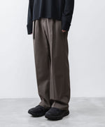 画像をギャラリービューアに読み込む, ATTACHMENT / EXCLUSIVE ITEMアタッチメントのWO/PE STRECH GABARDINE BELTED TROUSERS - D.GRAYの公式通販サイトsession福岡セレクトショップ
