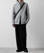 画像をギャラリービューアに読み込む, ATTACHMENT アタッチメントの限定CO/PE DOUBLE KNIT ZIP UP HOODIE - X.GRAYの公式通販サイトsession福岡セレクトショップ
